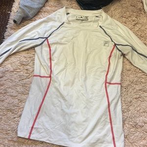 White Fila Long sleeve